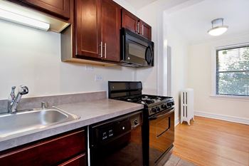 Spacious Kitchen with Pantry Cabinet at Reside at 849, Chicago, IL,60613